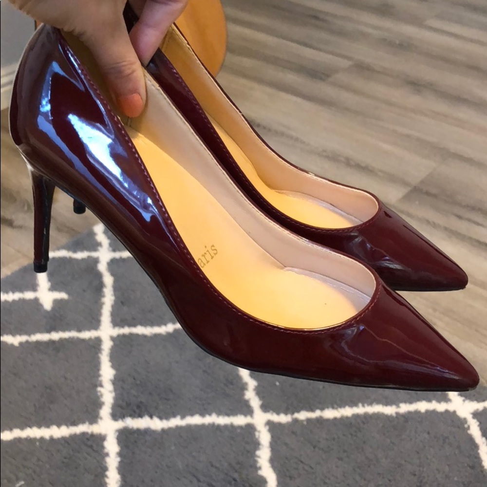 CL RED SOLE high heel